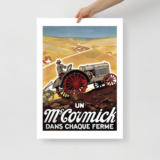 McCormick tractor poster (cm)