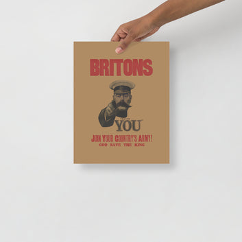 Britons, Lord Kitchener Wants You, Join Your Country's Army, poster (inches)